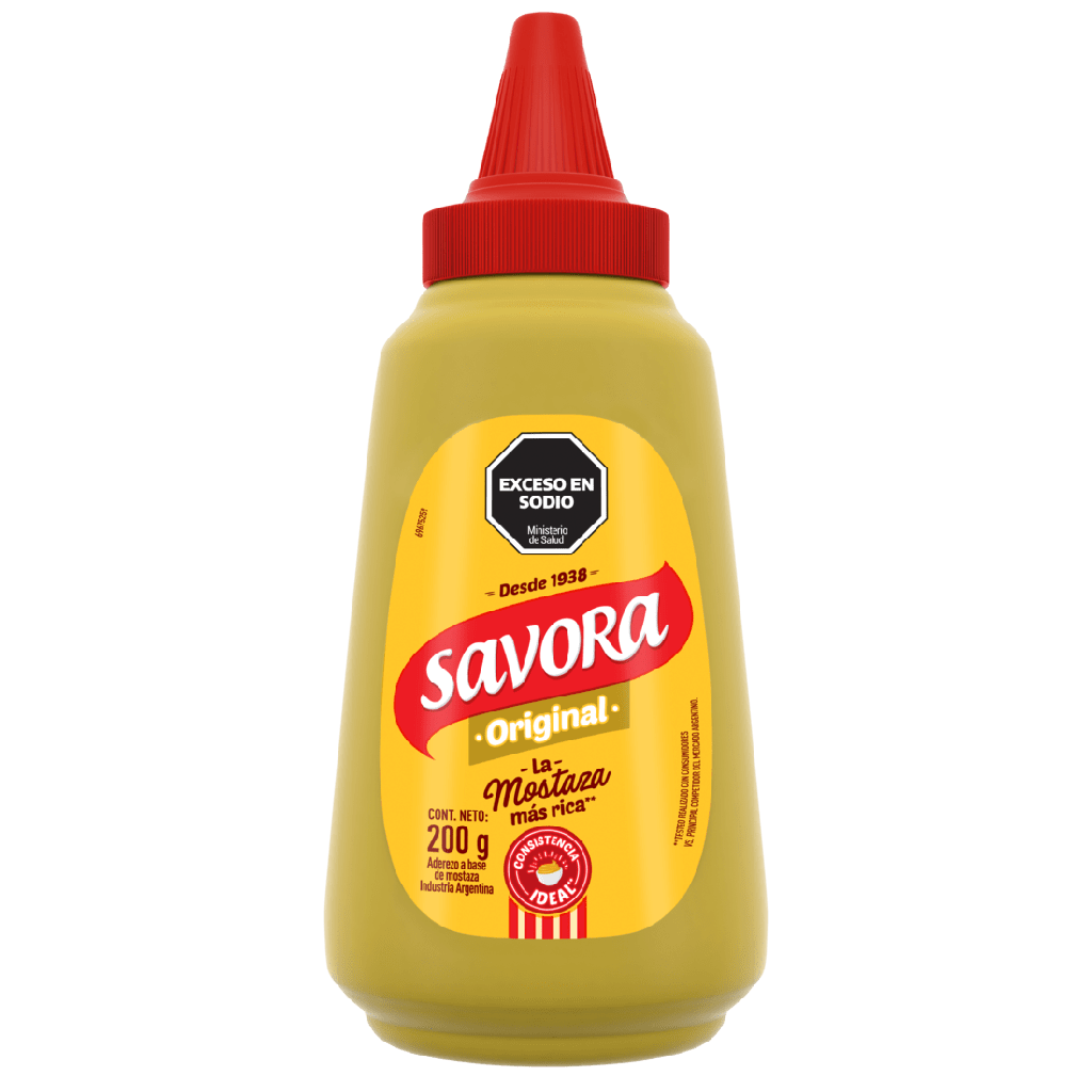 Mostacero Mostaza Savora 200g