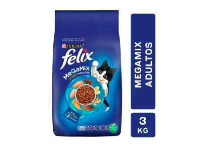 Alimento para Gato Adulto 7 Proteínas Felix 3Kg