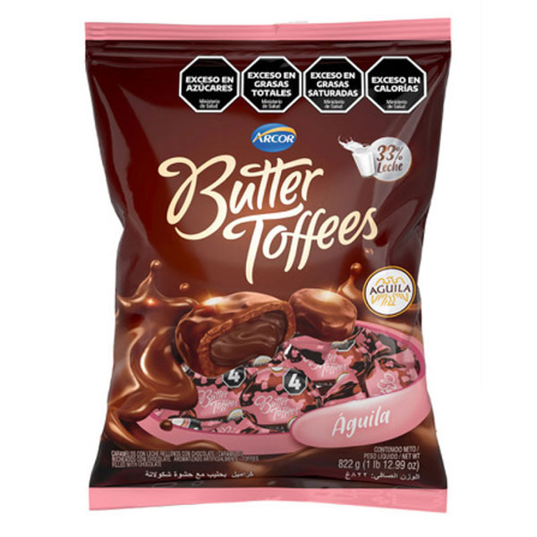 Caramelos Butter Toffees Aguila x Unidad