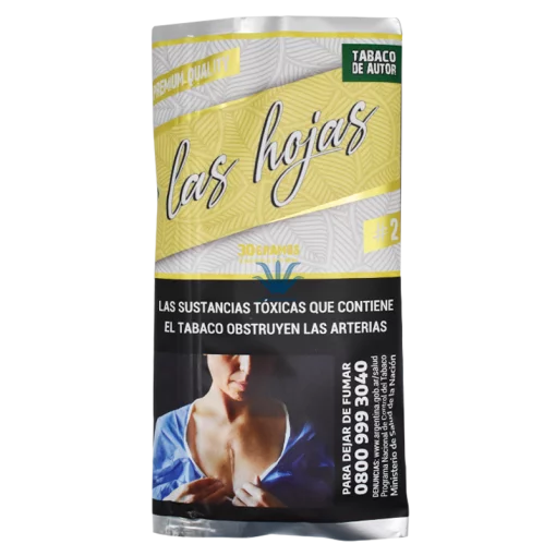 Tabaco Las Hojas Vainilla 30g