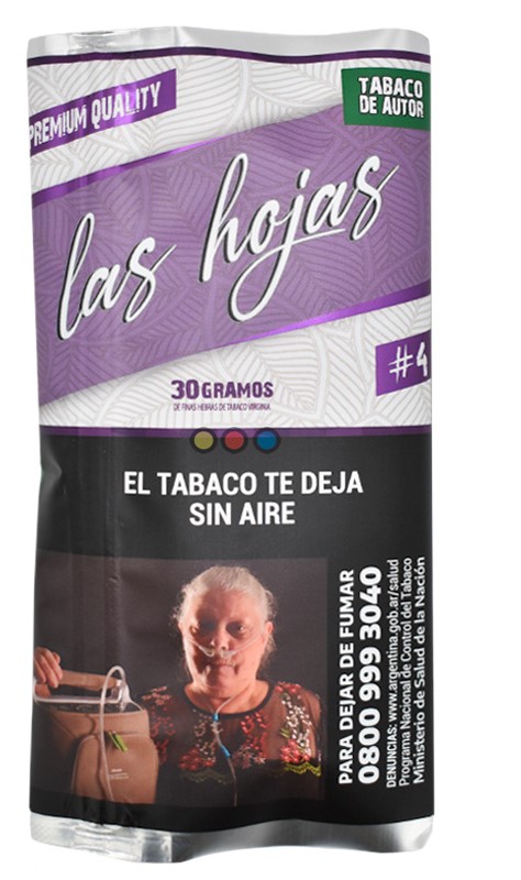 Tabaco Las Hojas Uva 30g