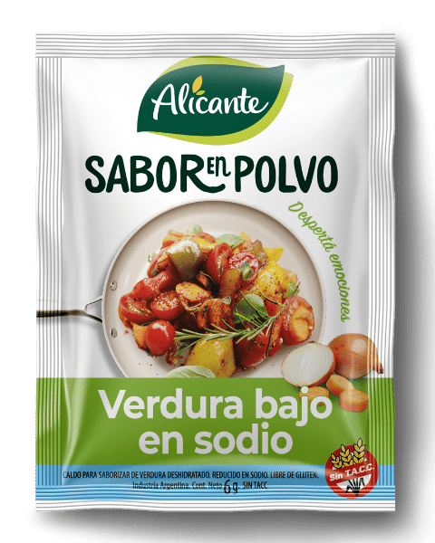 Sabor en Polvo Verdura R Sod Alicante 6g