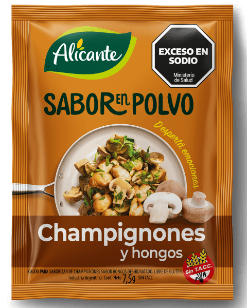 Sabor en Polvo Champiñones y Hongos 7,5g