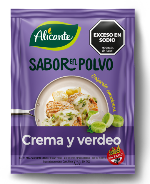 Sabor en Polvo Crema y Verdeo Alicante 7.5g