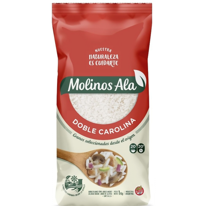 Arroz Doble Carolina Molinos Ala 1Kg
