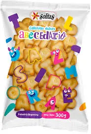Galletitas Abecedario Solitas 300g