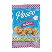 Galletitas Crackers 5 Semillas Paseo 250g