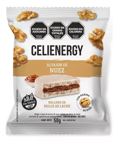 Alfajor De Nuez Celienergy 50g
