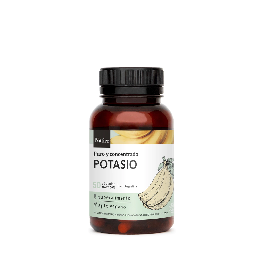 Potasio Natier 50 Cápsulas
