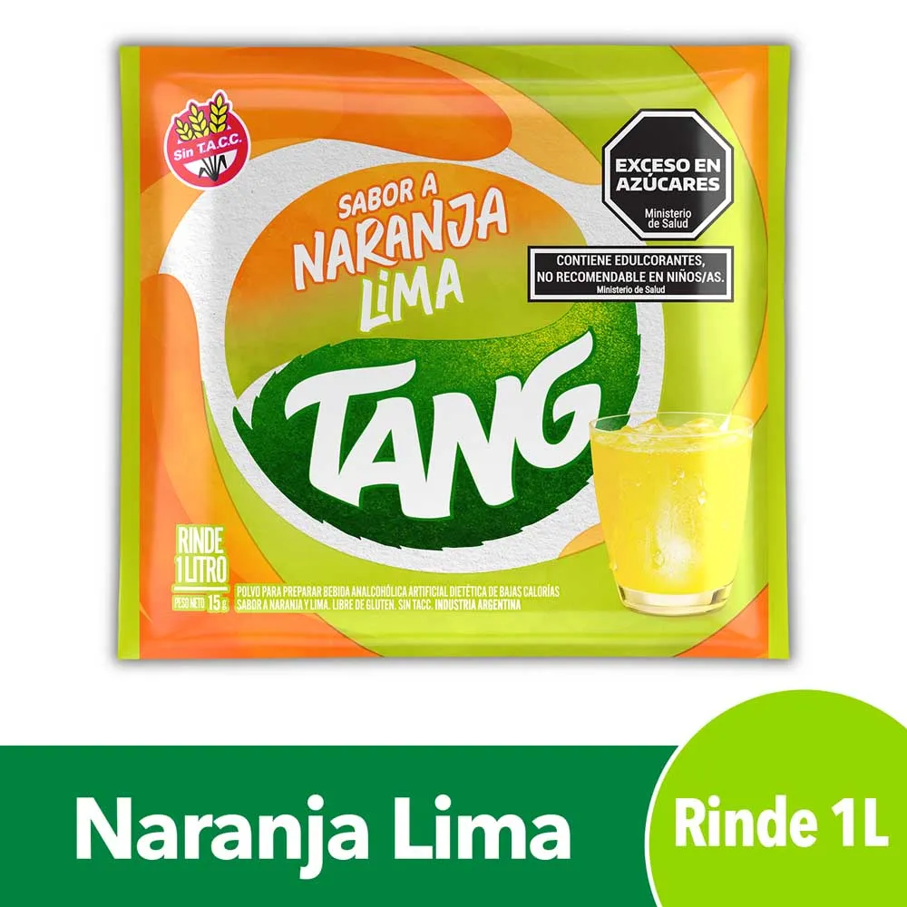 Jugo En Polvo Naranja Lima Tang 15g
