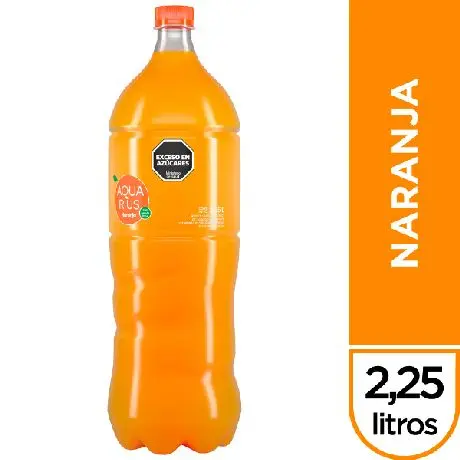 Agua Saborizada Aquarius Naranja 2250 cc
