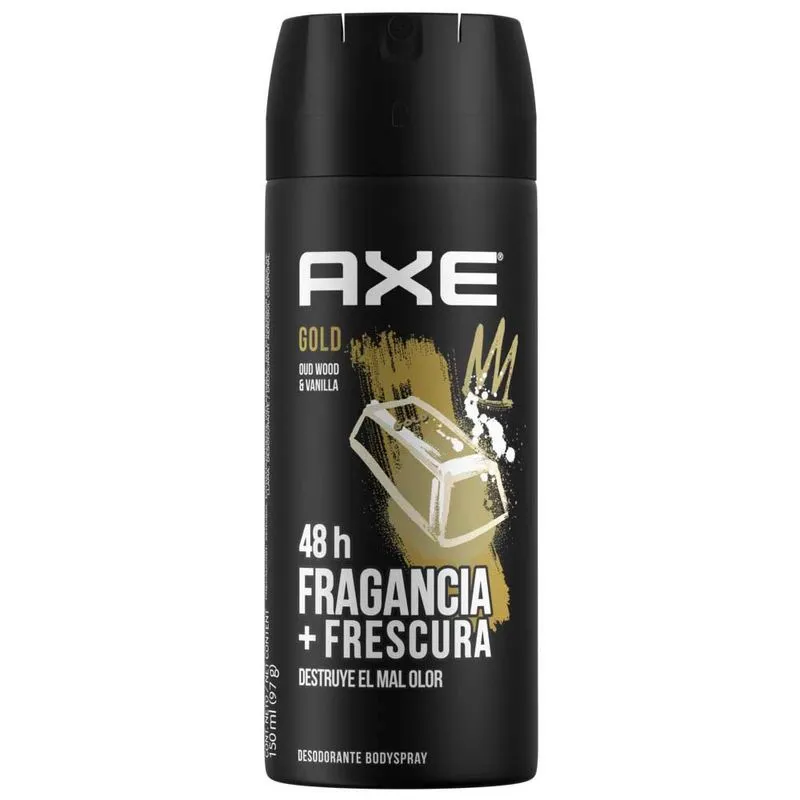 Desodorante Aerosol Gold Vainilla Axe 150 Ml