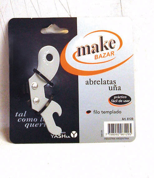 Abrelata Con Uña Make