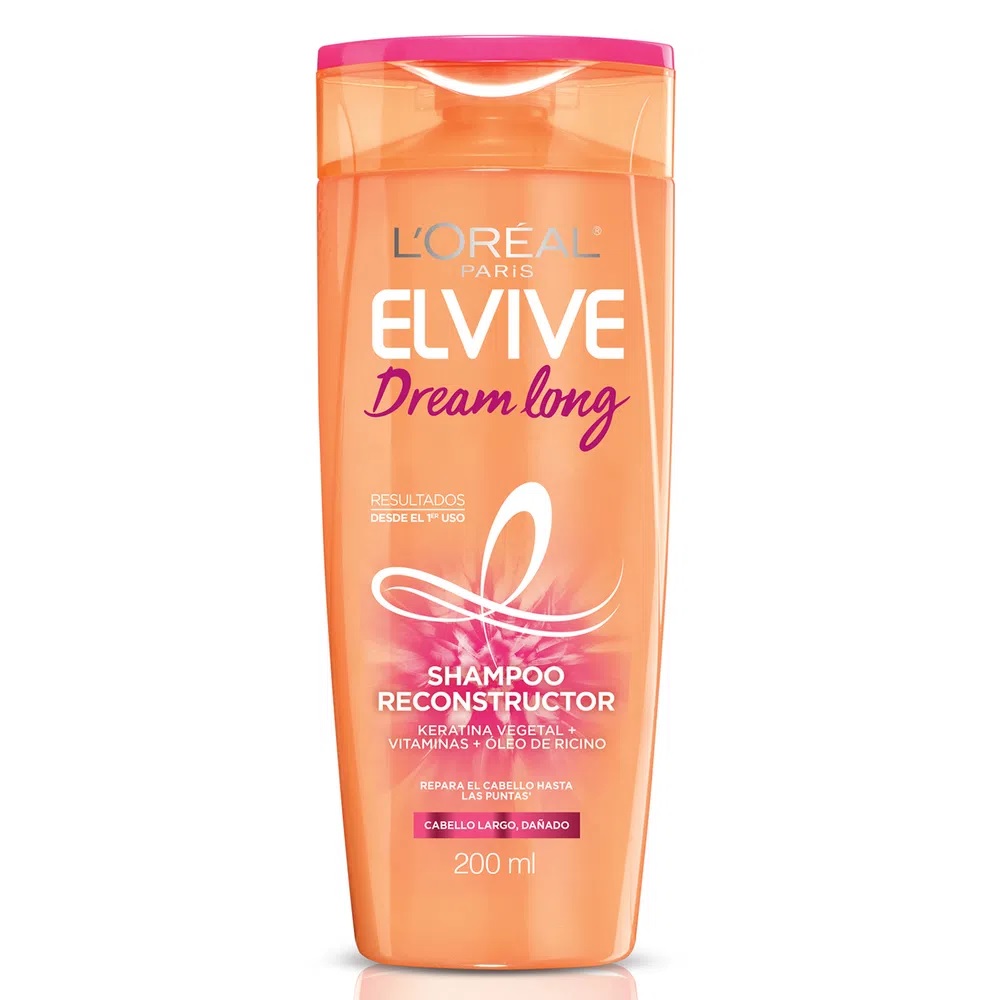 Shampoo Dream Long Liss Elvive 200Ml