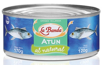 Lomo De Atún Natural La Banda 170g