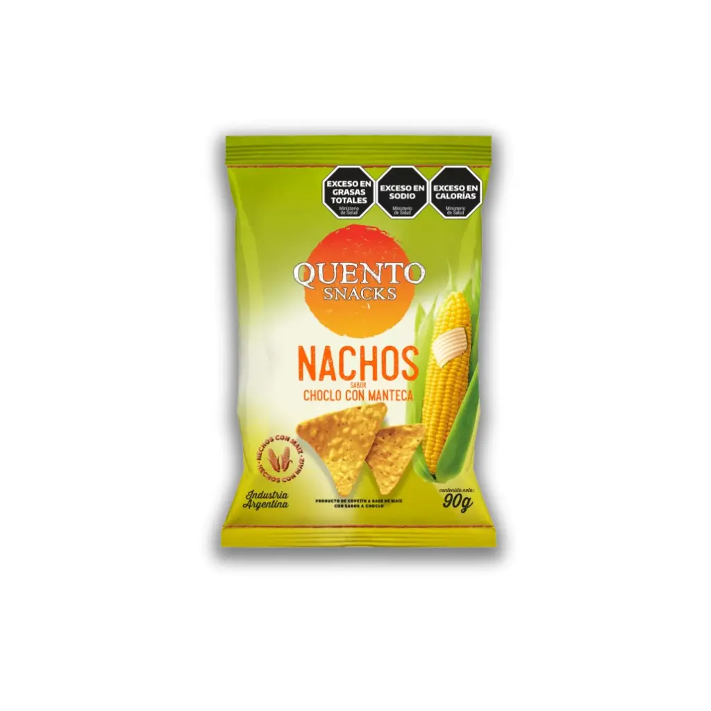 Nachos Guacamole Quento 90g