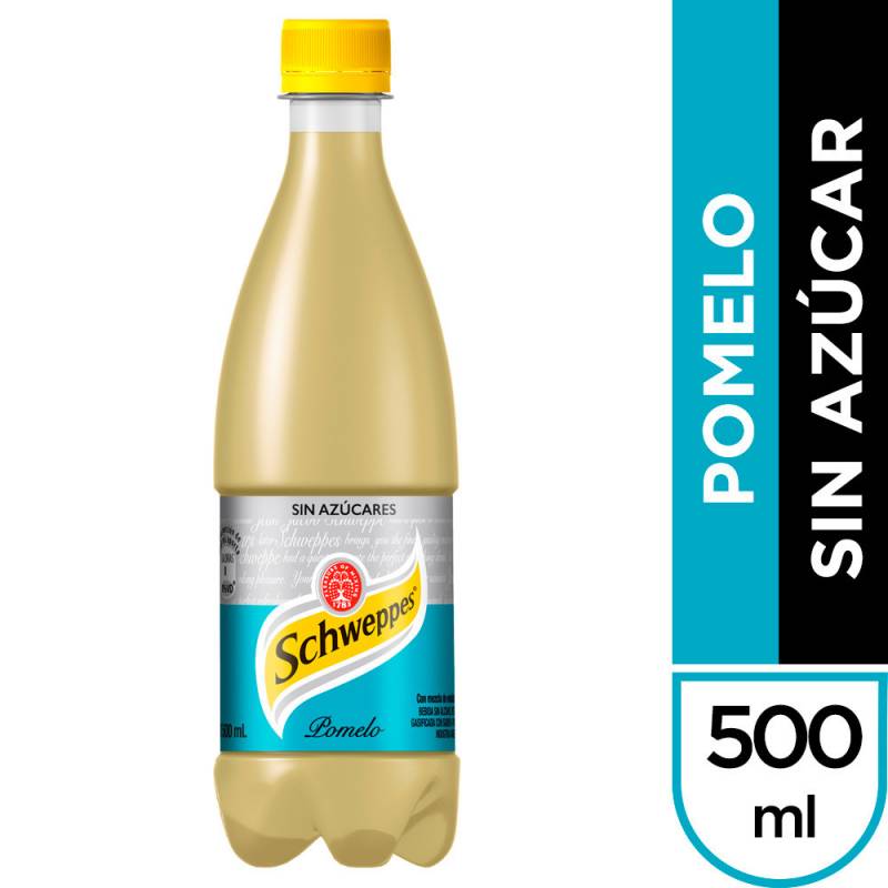 Gaseosa Pomelo Zero Schweppes 500 cc