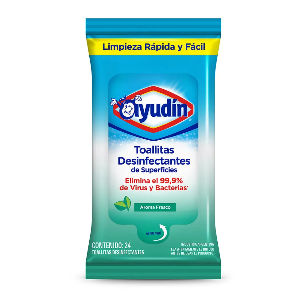Toallitas Desinfectantes Ayudin 36u