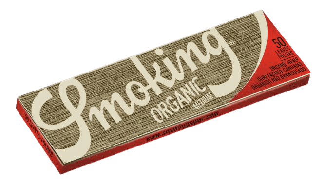 Papel De Fumar Organic Medium Smoking 50 Hojas
