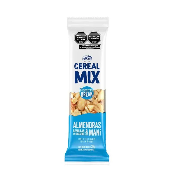 Barra De Cereal Maní Cereal Mix 23g