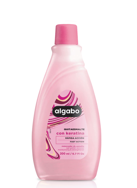 Quitaesmalte Keratina Algabo 200Ml 