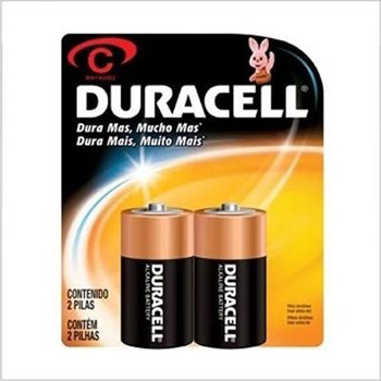 Pila Alcalina C Duracell 2u