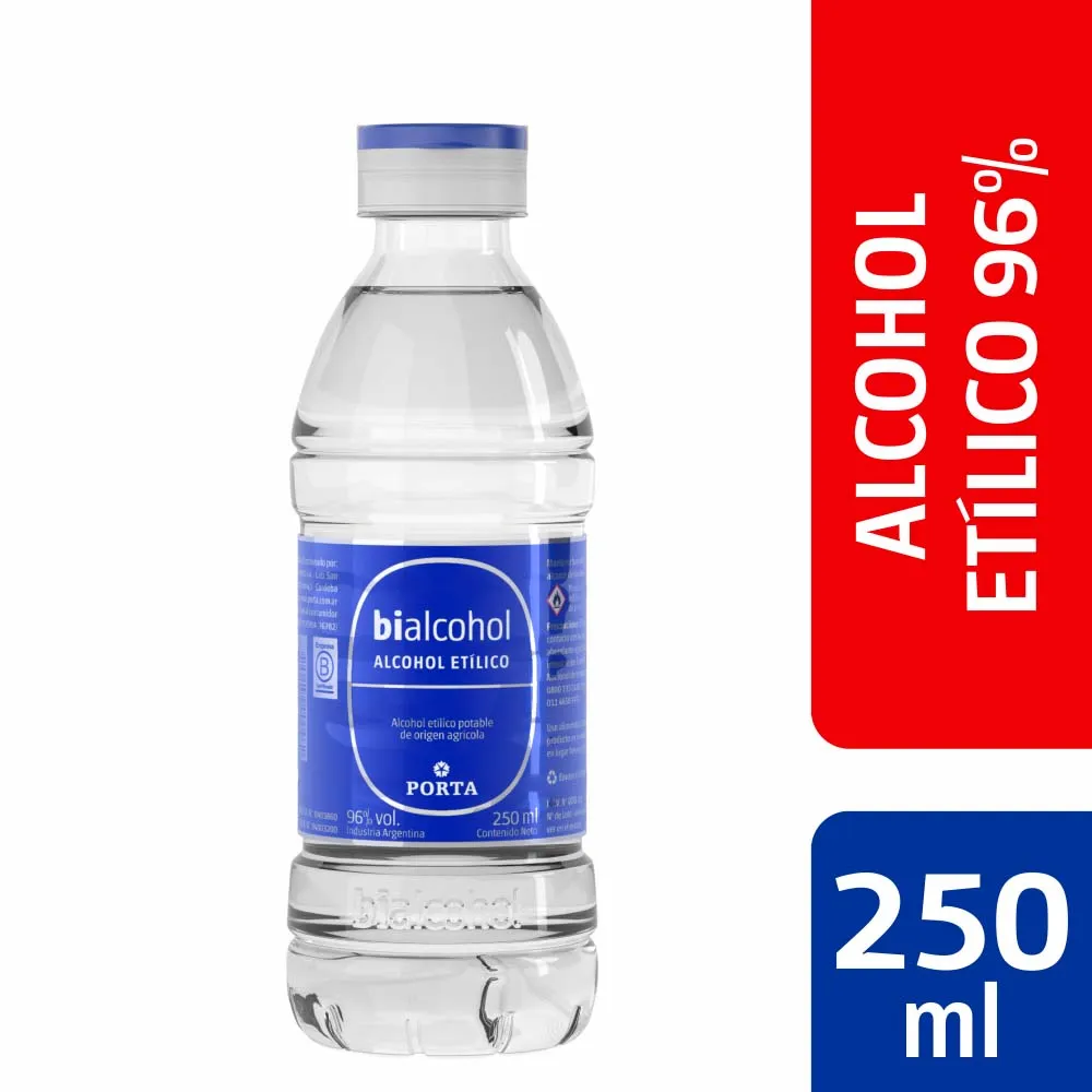 Alcohol Etilico Bialcohol 250 cc