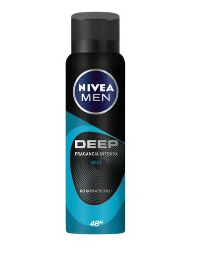 Desodorante Deep Carbón Beat Nivea 150Ml