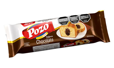 Budin Relleno de Chocolate Pozo 170g