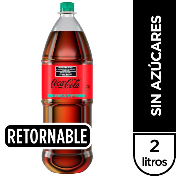 Coca Cola Zero Retornable 2L