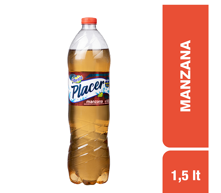 Agua Saborizada Manzana Placer 1.5Ml