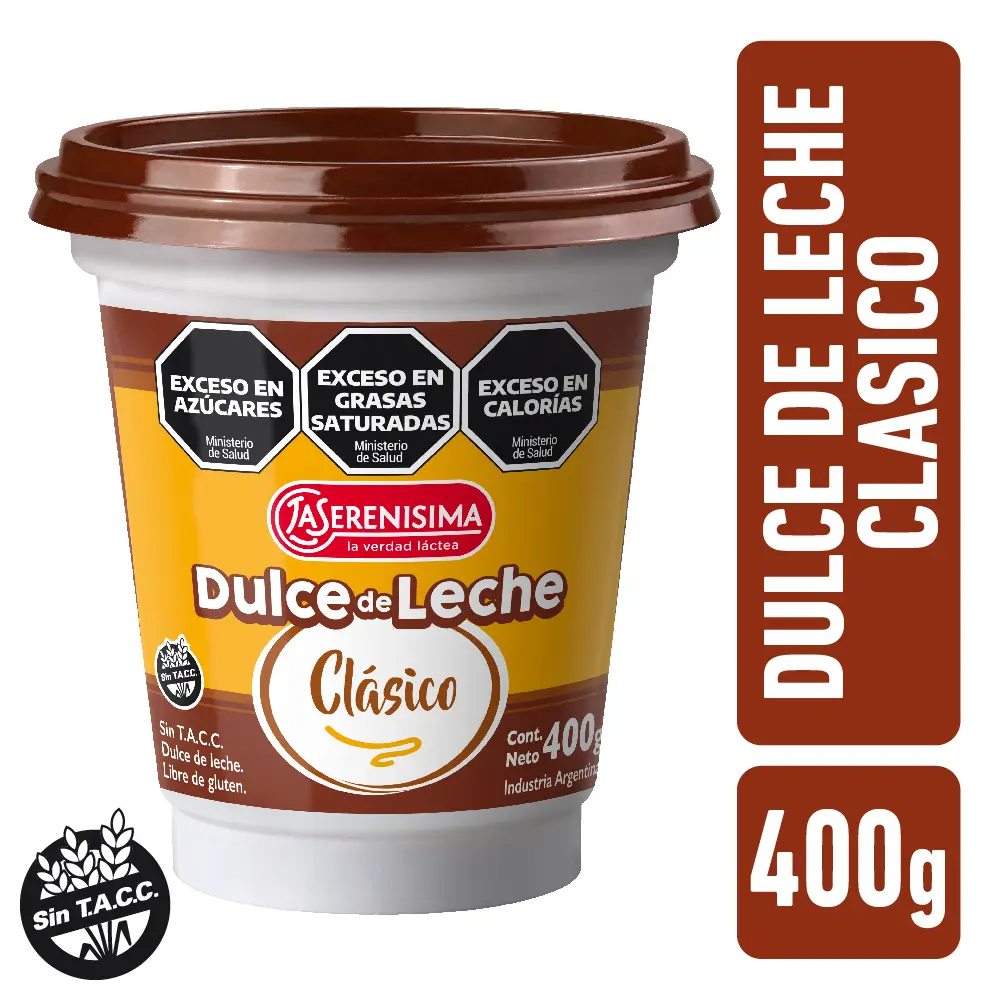 Dulce De Leche Clásico La Serenisima 400g