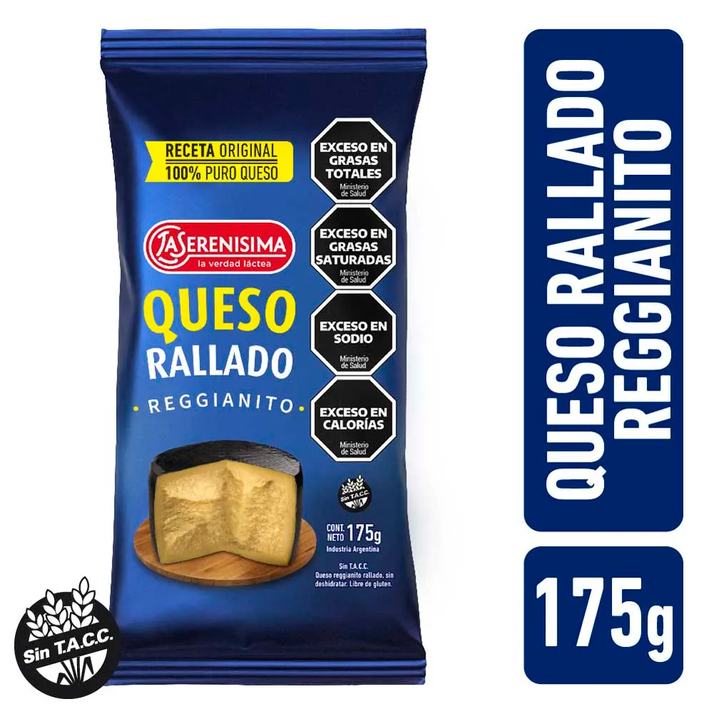 Queso Rallado La Serenisima 175g