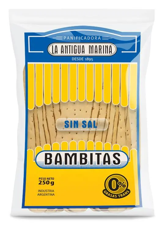 Bambitas Sin Sal 250g