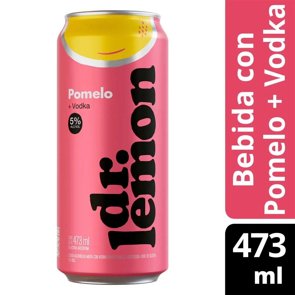 Aperitivo Dr.lemon Pomelo 473cc