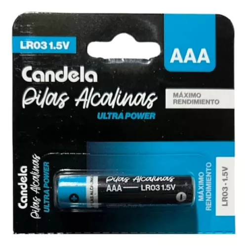 Pilas AAA Candela 1u