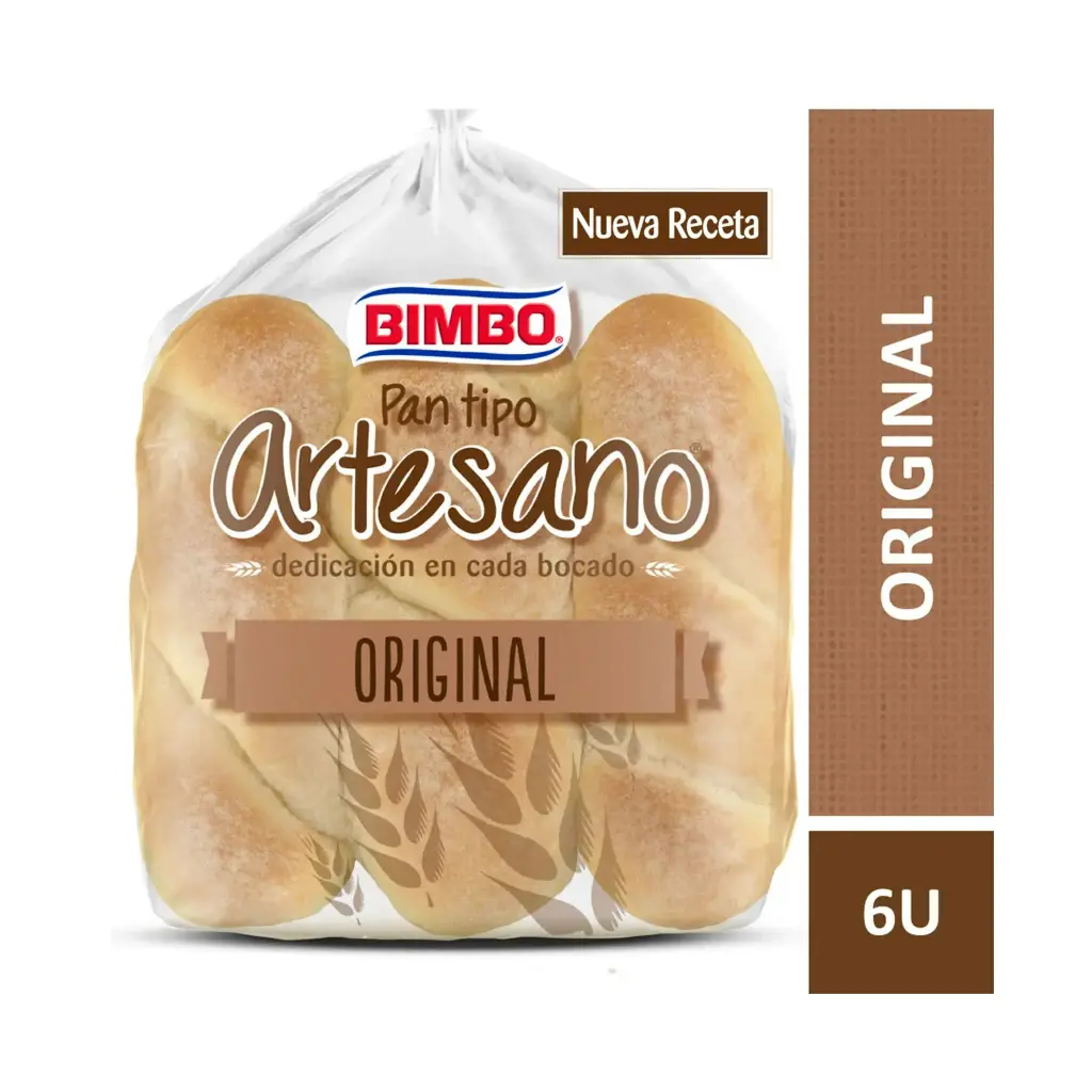 Pan Pancho Artesano Bimbo 6u