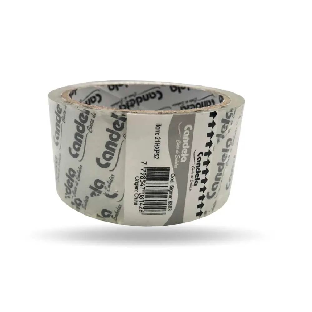 Cinta de Embalar Transparente Candela 100 mts