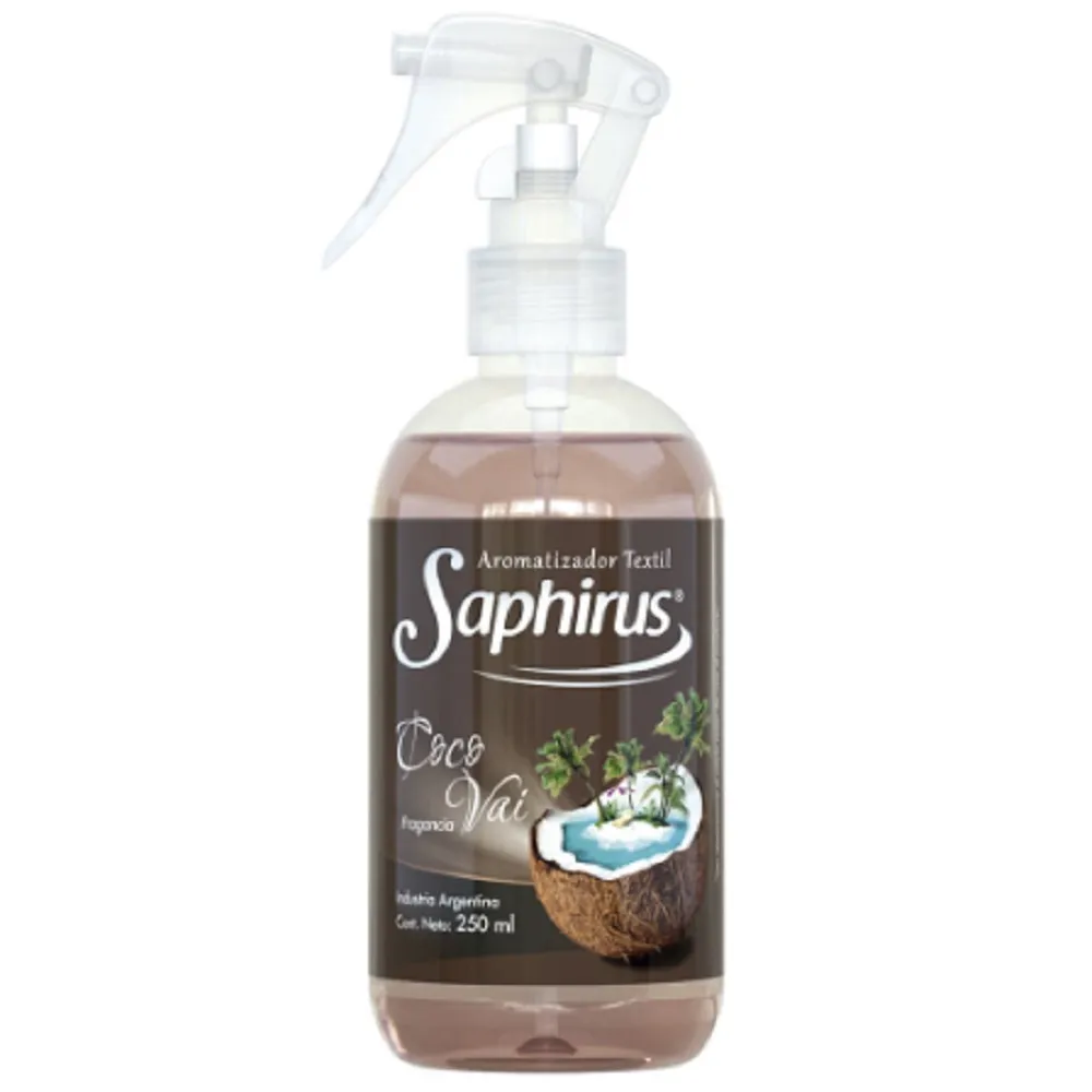 Aromatizador Coco Vainilla Saphirus 250Ml