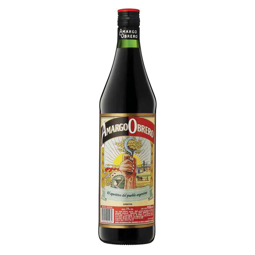 Aperitivo amargo obrero 950cm3