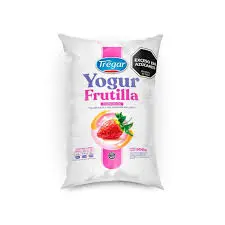 Yogur Bebible Entero Frutilla Tregar 900Ml
