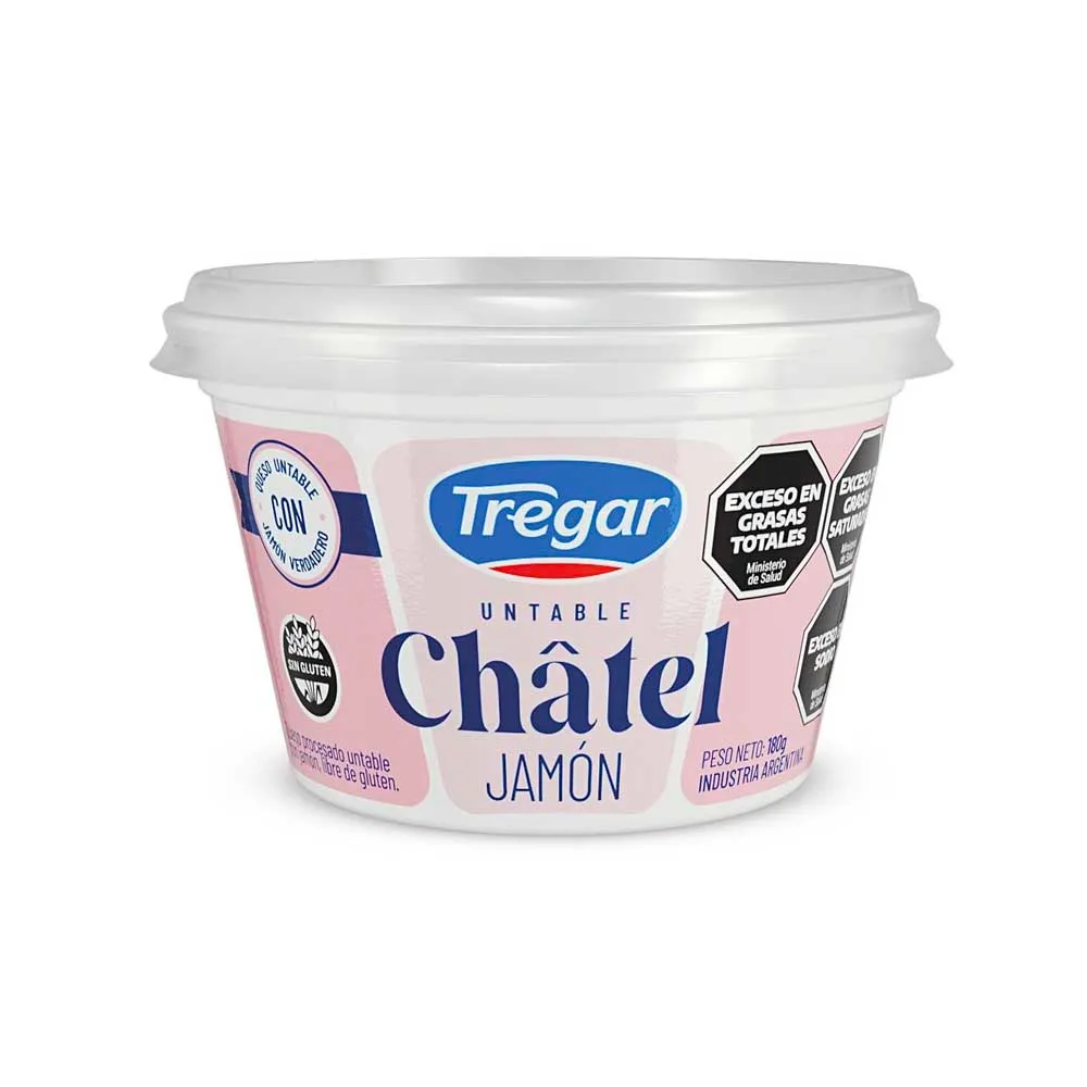 Queso Jamon Chatel Tregar 200 g