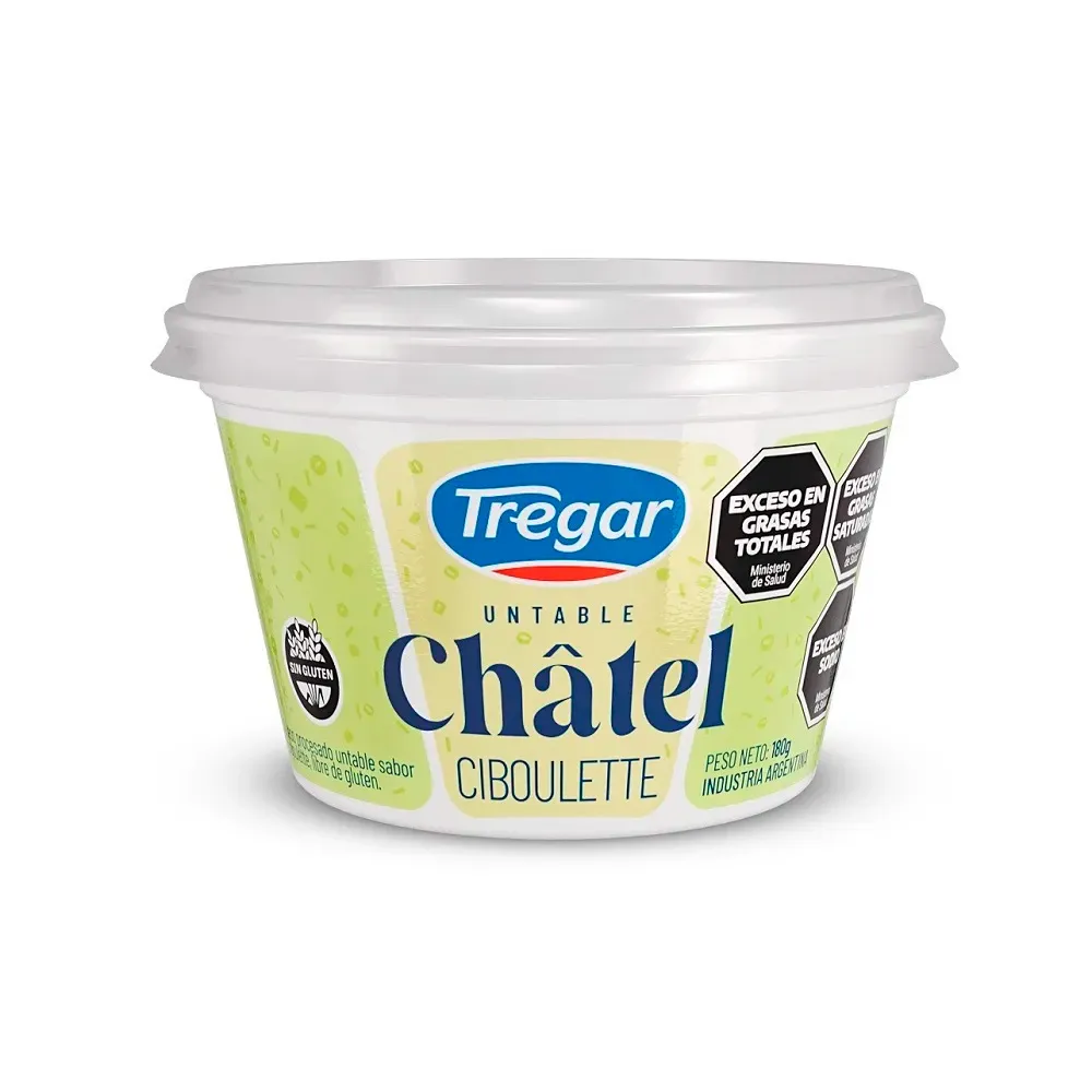 Queso Ciboulette Chatel Tregar 200g