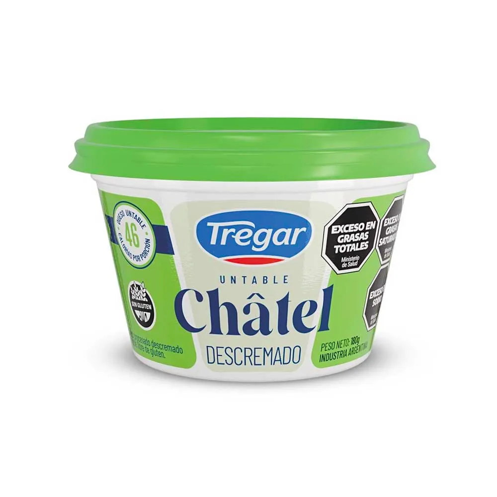 Queso Descremado Chatel Tregar 200g
