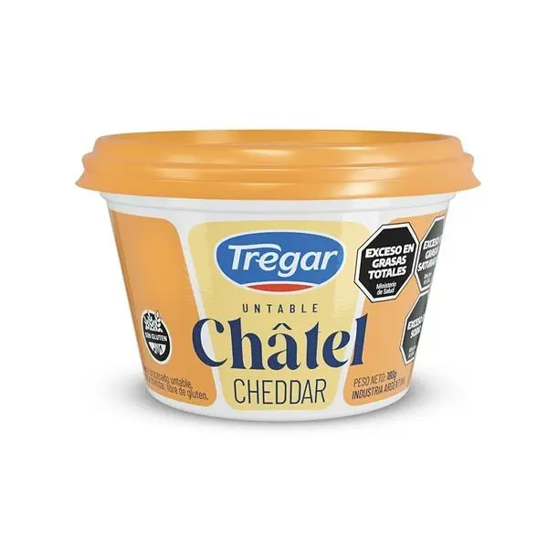 Queso Cheddar Chatel Tregar 200g