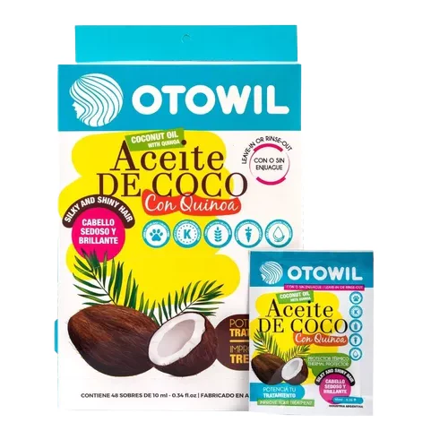 Otowil Aceite De Coco Con Quinoa Sobre 10 cm