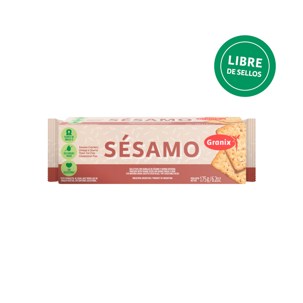 Galletitas Crackers Sesamo Granix 175gr