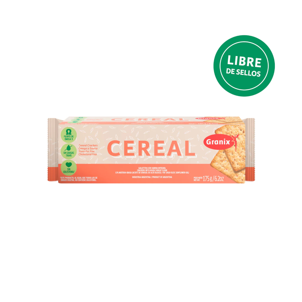 Galletitas Crackers Cereal Granix 175gr