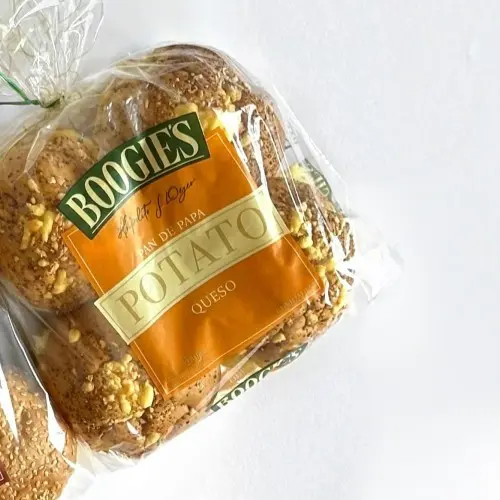 Boogie`s Pan Papa Para Hamburguesa Con Queso