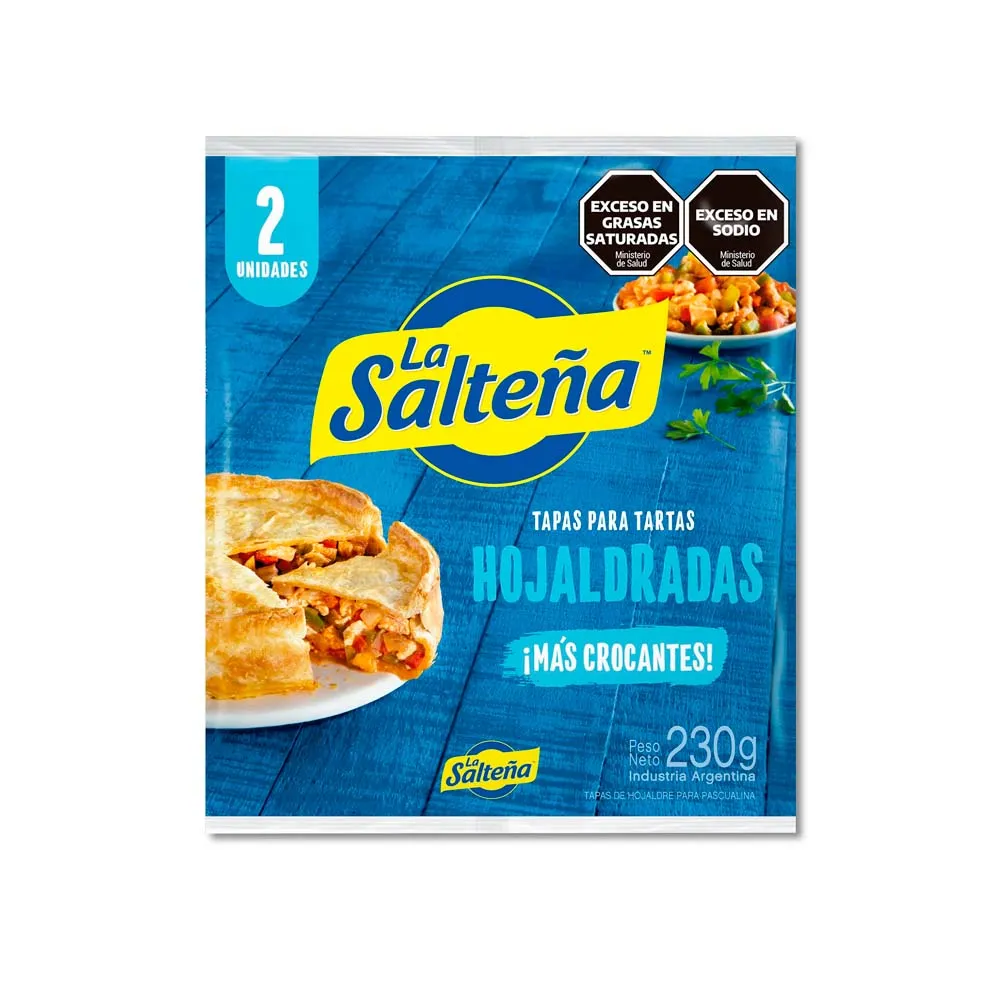 Tapa Para Tartas Hojaldre La Salteña 400 Gr.